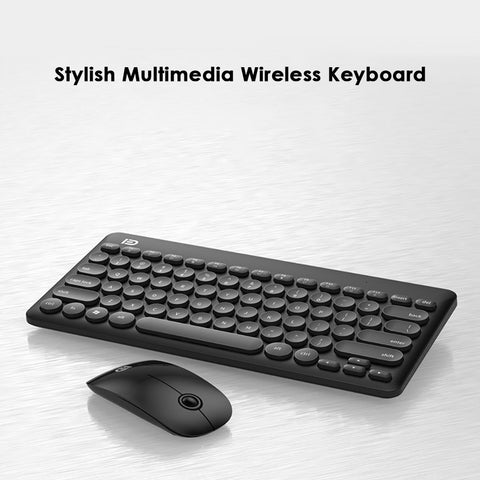 FUDE IK6620 Ultra Slim 2.4G Wireless Keyboard Mouse Set