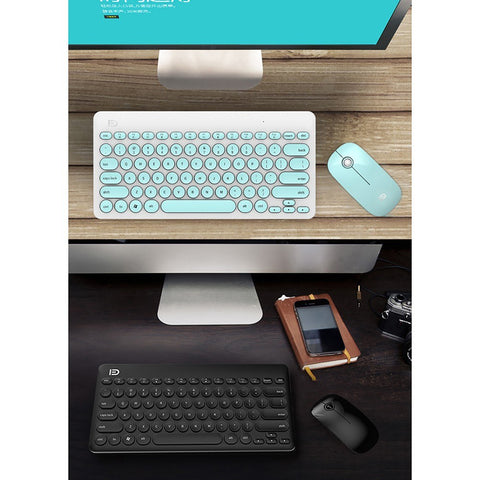 FUDE IK6620 Ultra Slim 2.4G Wireless Keyboard Mouse Set