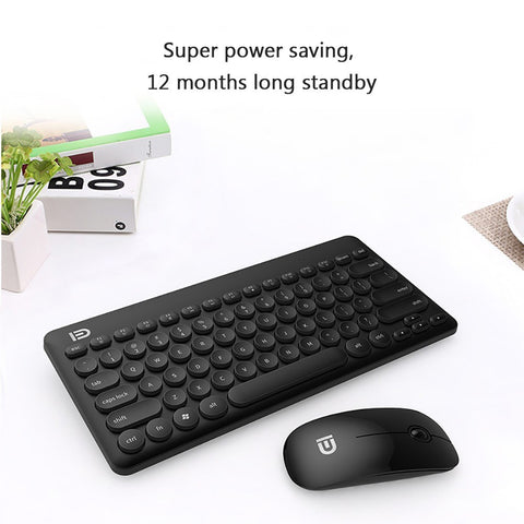 FUDE IK6620 Ultra Slim 2.4G Wireless Keyboard Mouse Set