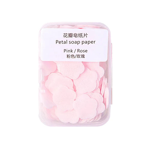 50/100Pcs/box Panda Portable Soap Flakes Disposable Mini Soap Sheets for Traveling Camping Hiking Outdoor Sport Soap Paper Sheet