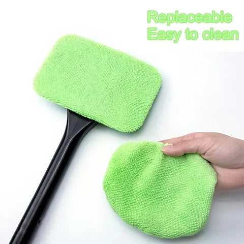 1PC Window Cleaning Brush Kit Windshield Wash Tool Interior Car Wiper Long Handle Car Accessories