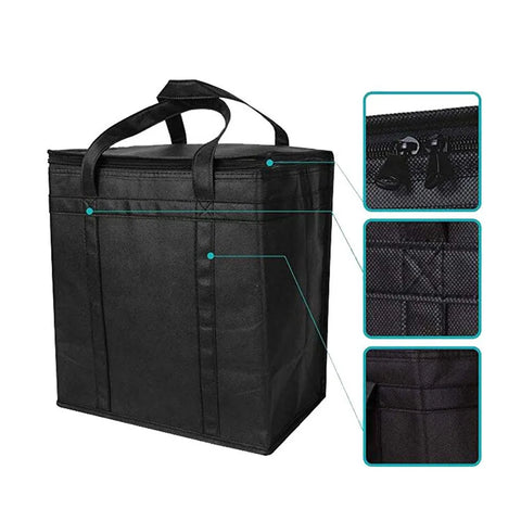 31L Extra Large Travel Lunch Bag Camping Cooler Box Picnic Bag Drink Ice Insulated Cooler Cool Bag Food Drink Storage