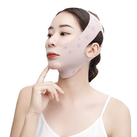 Slimming Face Mask Lifting And Firming To Decree Lines Slimming Double Chin Reducer V Shaped Contour Tightening Strap Reusable