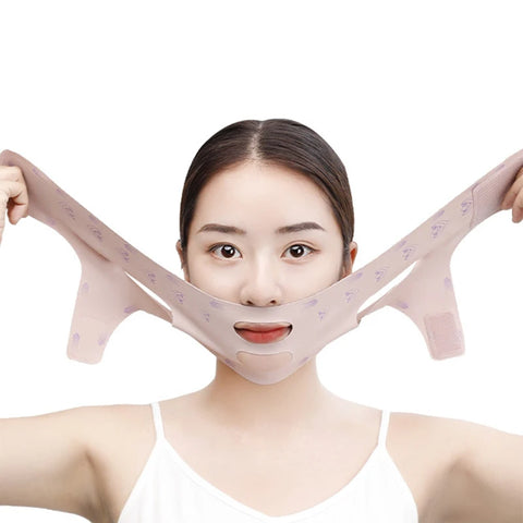 Slimming Face Mask Lifting And Firming To Decree Lines Slimming Double Chin Reducer V Shaped Contour Tightening Strap Reusable