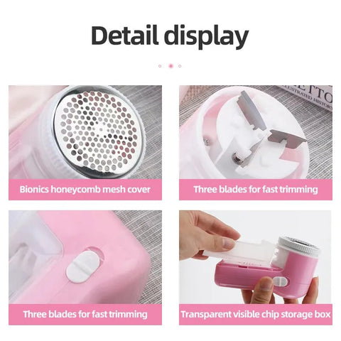 Beautiful Fabric Shavers Depilators Sweater Depilators Stainless Steel Blades to Remove Clothes Wool and Cotton Balls