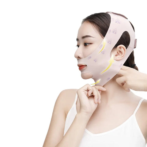 Slimming Face Mask Lifting And Firming To Decree Lines Slimming Double Chin Reducer V Shaped Contour Tightening Strap Reusable