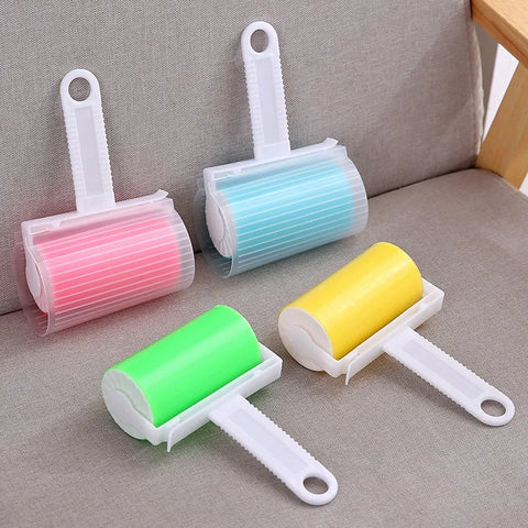 Cover Band High Quality Washable Reusable Household Cleaning Remover Portable Hair Rolle Clothes Hair Pet Hair Sticky Roller